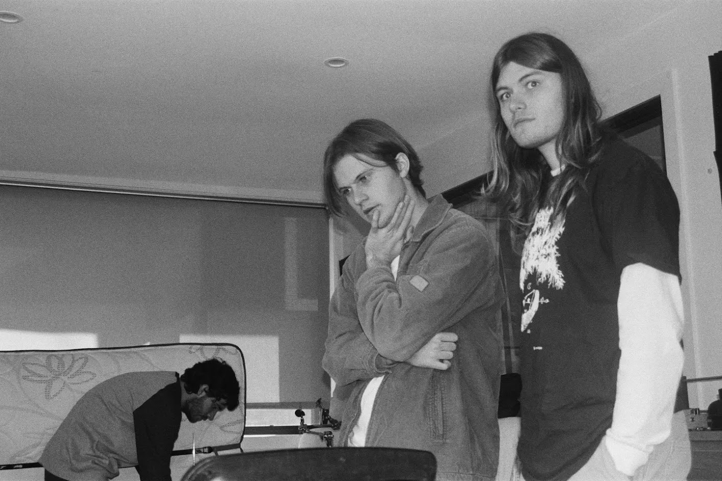 Dylan and another guy thinking about something